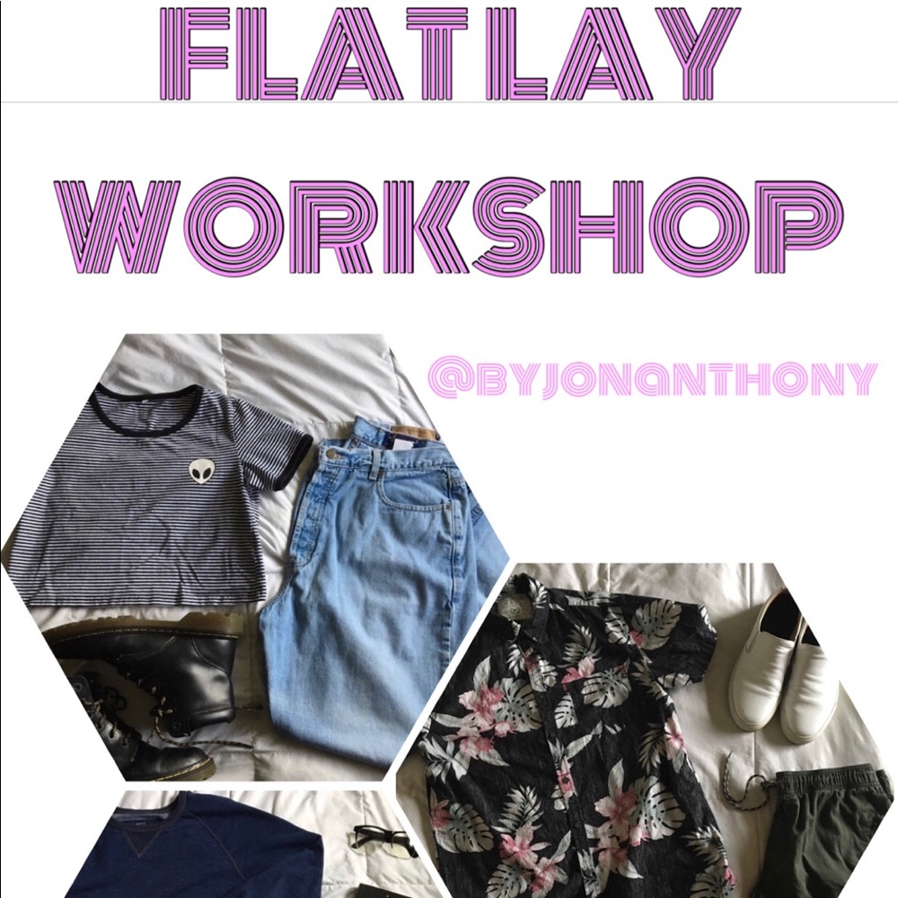 FLAT LAY WORKSHOP! Watch now on IGTV @byjonanthony